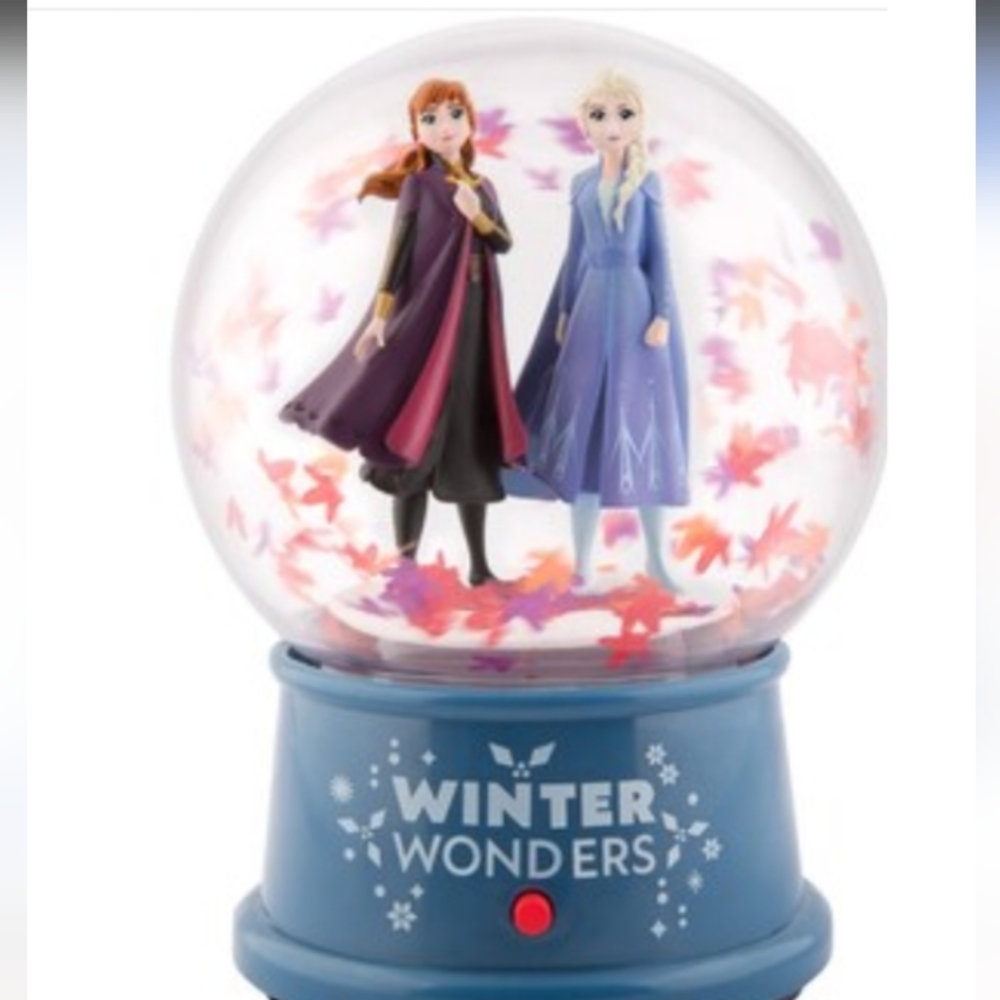 COPY - Gemmy Disney Frozen Snow Globe Plastic NEW